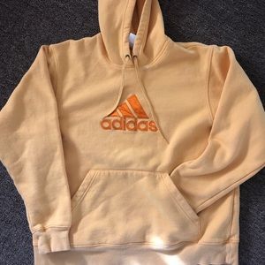 Adidas hoodie yellow